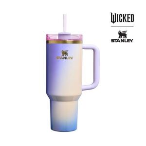 Stanley Wicked Glinda for Good 40 oz Stainless Steel  Quencher Tumbler NEW